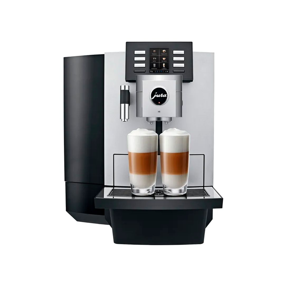 Кофемашина Jura X8 Platin EU, черная/серебро / Кофемашины	 №2