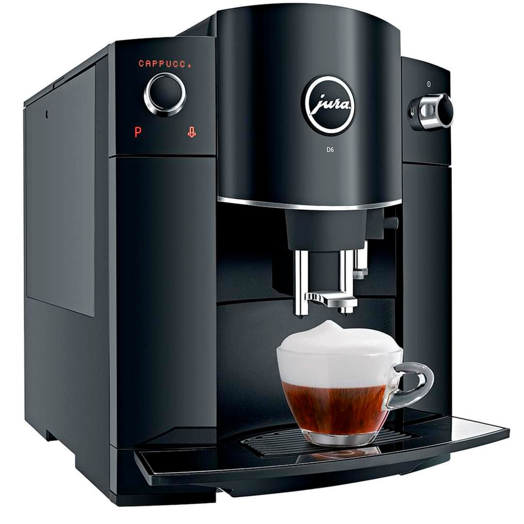 Кофемашина Jura D6 Piano Black EU, черная / Кофемашины	 №3