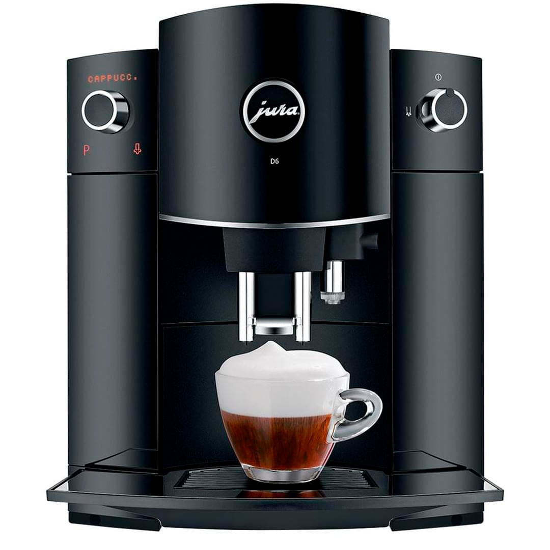 Кофемашина Jura D6 Piano Black EU, черная / Кофемашины	 №2