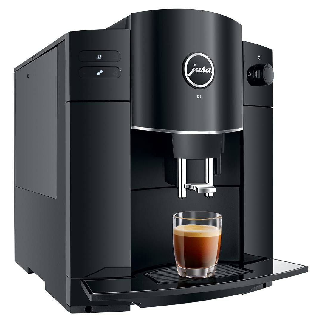 Кофемашина автоматическая Jura D4 Piano Black EU, зерновой и молотый, черная / Кофемашины	 №2