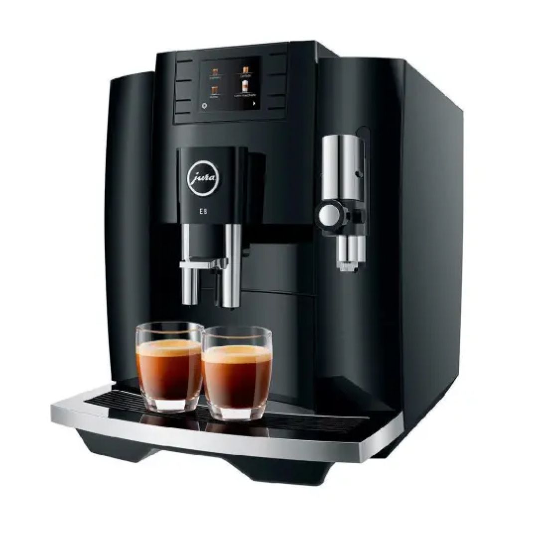 Кофемашина Jura E80 Pianoblack EU, черная / Кофемашины	