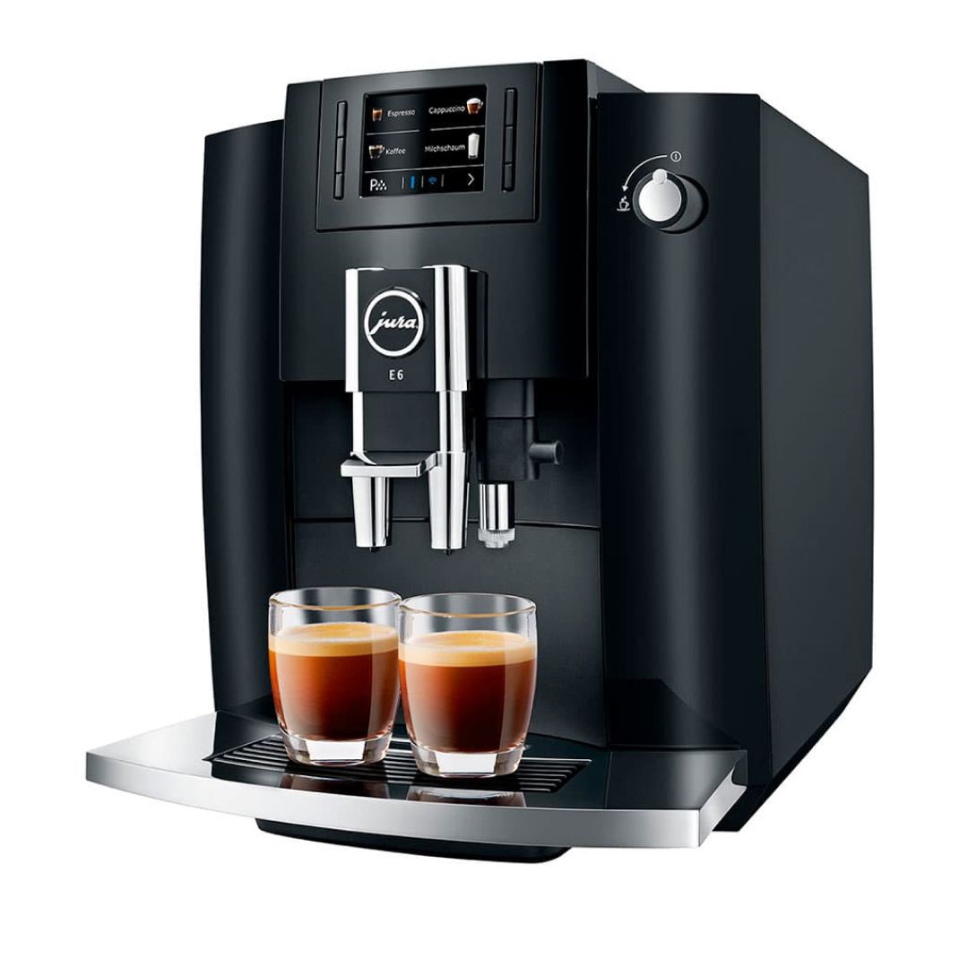 Кофемашина Jura Е6 Piano Black EB, черная / Кофемашины	