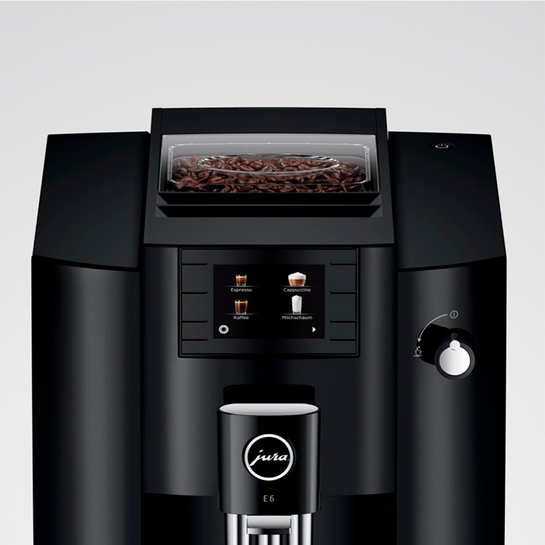 Кофемашина Jura Е6 Piano Black EB, черная / Кофемашины	 №3