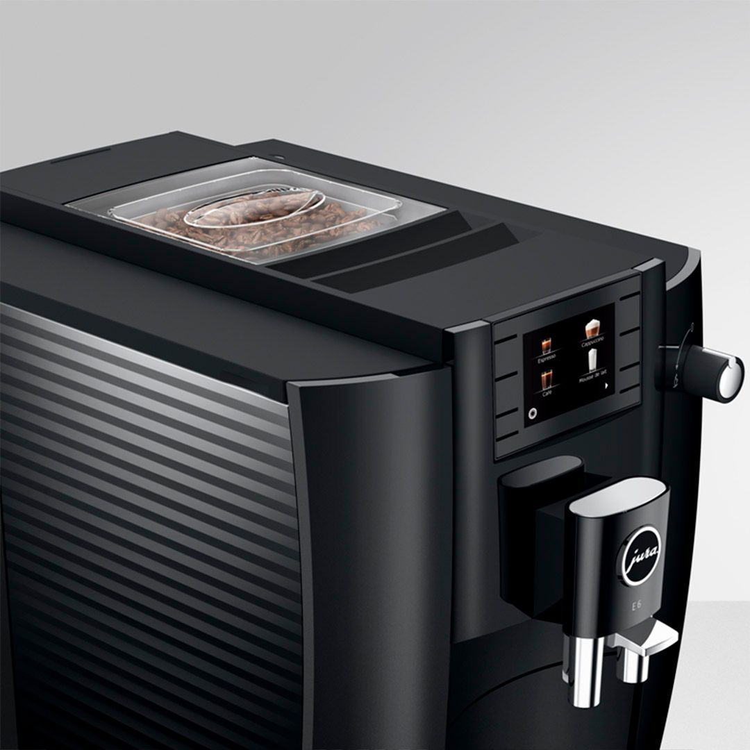 Кофемашина Jura Е6 Piano Black EB, черная / Кофемашины	 №4