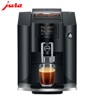 Кофемашина автоматическая Jura Е6 Piano Black EB, зерновой и молотый, черная / Кофемашины	