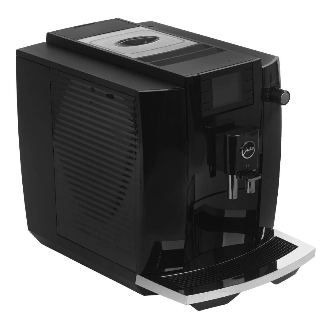 Кофемашина автоматическая Jura Е6 Piano Black EB, зерновой и молотый, черная / Кофемашины №10 oe.kz Кофемашина автоматическая Jura Е6 Piano Black EB, зерновой и молотый, черная / Кофемашины №10