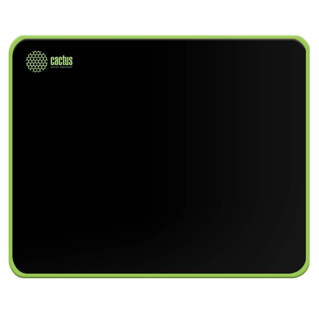 Коврик для мыши Cactus "CS-MP-D01S Black", резиновая основа, 250*200*3 мм, черный / Коврики для мыши