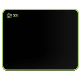 Коврик для мыши Cactus "CS-MP-D01S Black", резиновая основа, 250*200*3 мм, черный / Коврики для мыши
