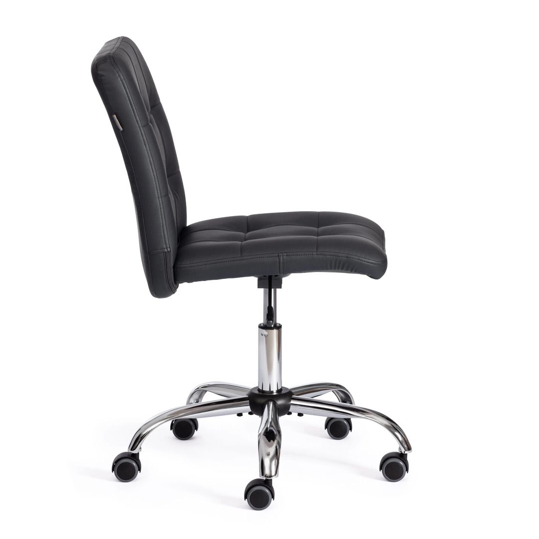 Қызметкерлер креслосы Fiesta, жасанды былғары, қара / Қызметкерлерге арналған креслолар №2