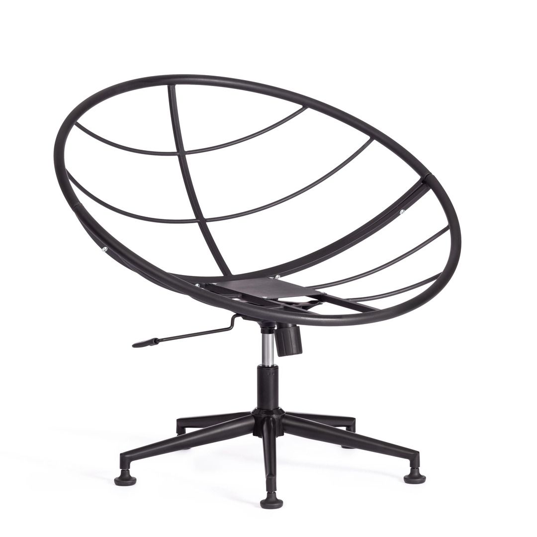 Кресло Cloude, рогожка/металл, коричневый / Стулья №2