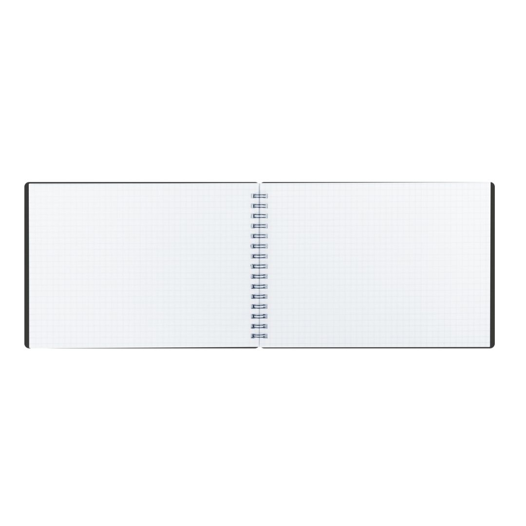 Блокнот BG "Base", А5, 60 листов, на гребне, в клетку, черный  / Блокноты №2