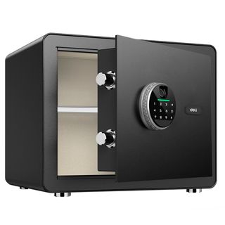 Сейф Deli "ET630", электронды код + кілт, 250*350*250 мм, 9,5 кг / Сейфтер