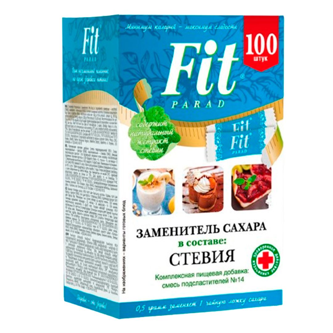 Заменитель сахара Fit Parad №14, 100 шт