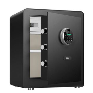 Cейф Deli "ET631", биометриялық + электронды код + кілт, 450*380*320 мм, 20 кг / Сейфтер