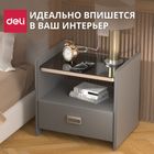 Сейф мебельный Deli "AE300", биометрический + электронн. код + ключ, 490*520*425 мм, 25.71 кг, белый