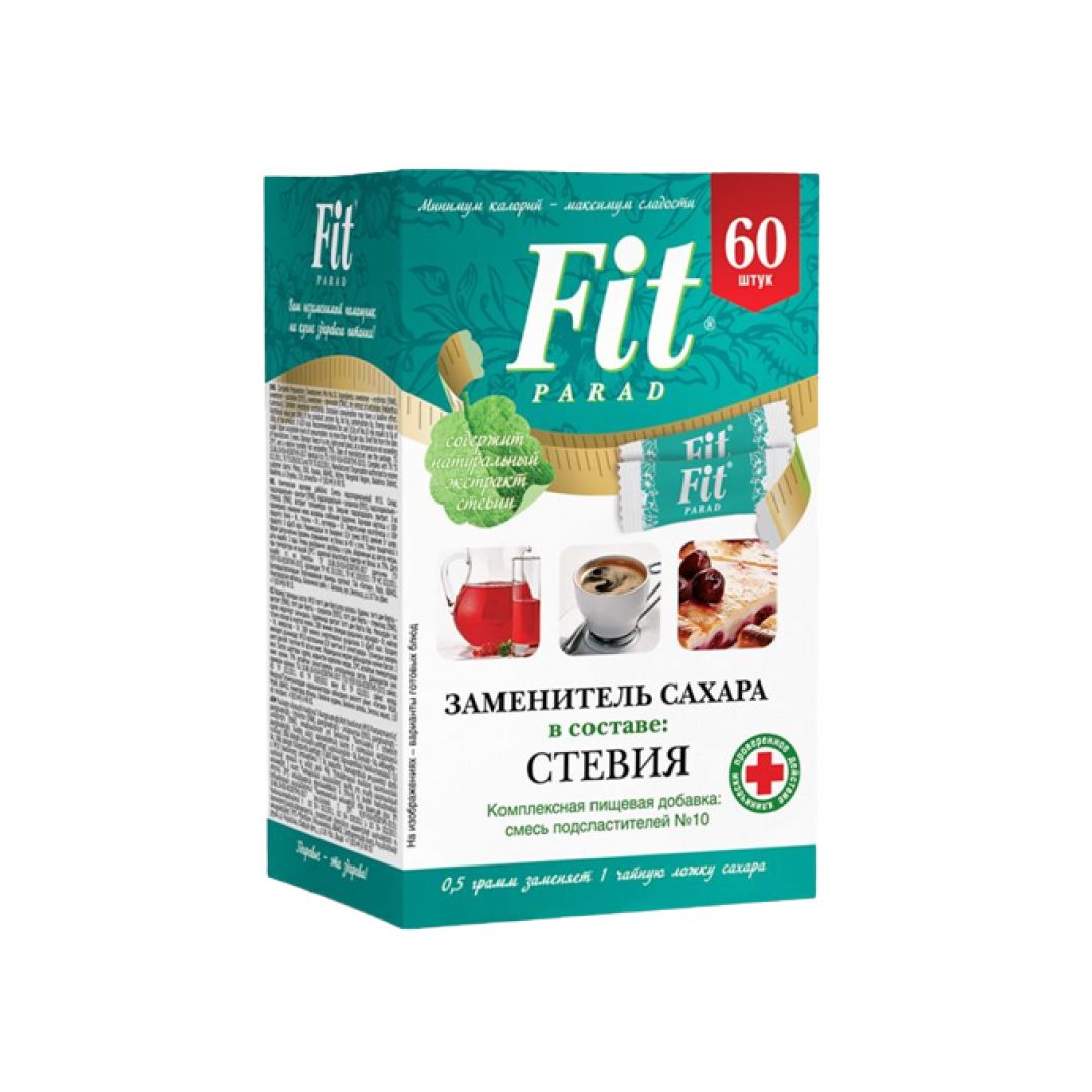 Қант алмастырғыш Fit Parad №10, 60 дана