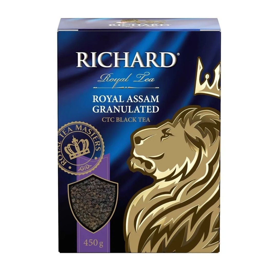 Чай Richard Royal Assam, 450 гр, гранулированный, черный / Чай гранулированный