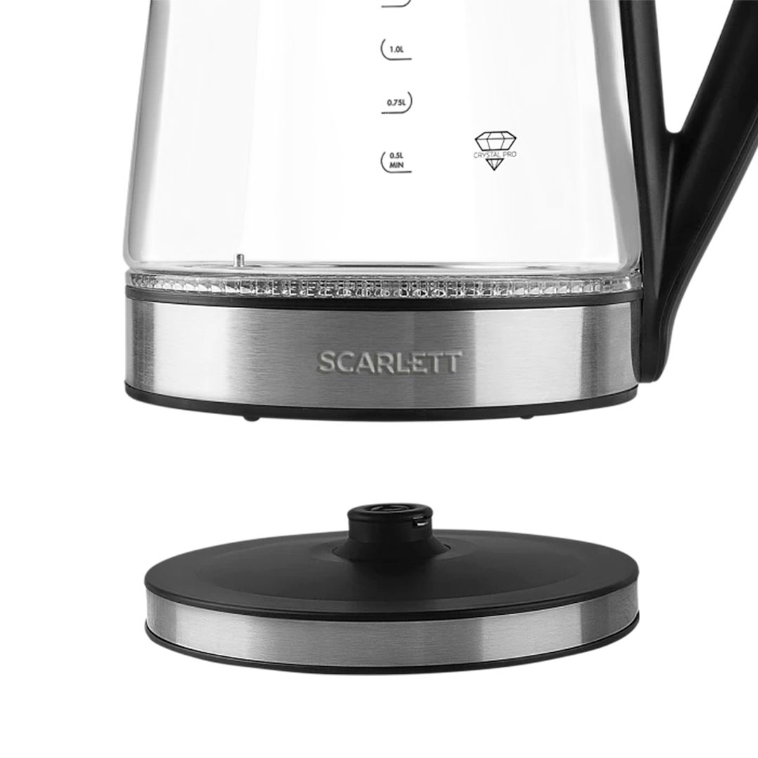 Электрический чайник Scarlett SC-EK27G55, 1,7 л, стекло, металл / Чайники	 №3