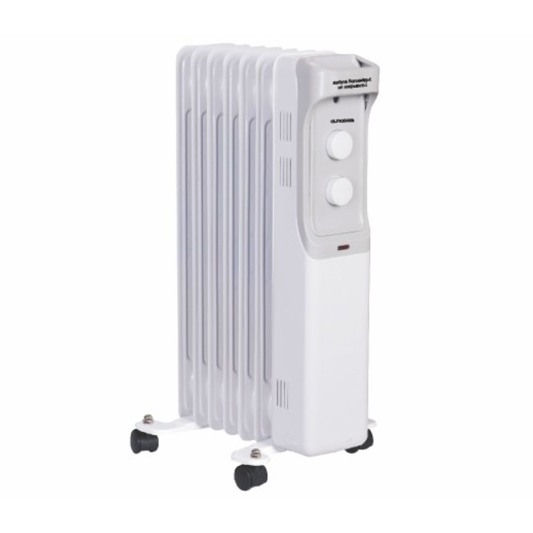 Радиатор масляный Almacom C75-11, 2,5 кВт, серый / Обогреватели