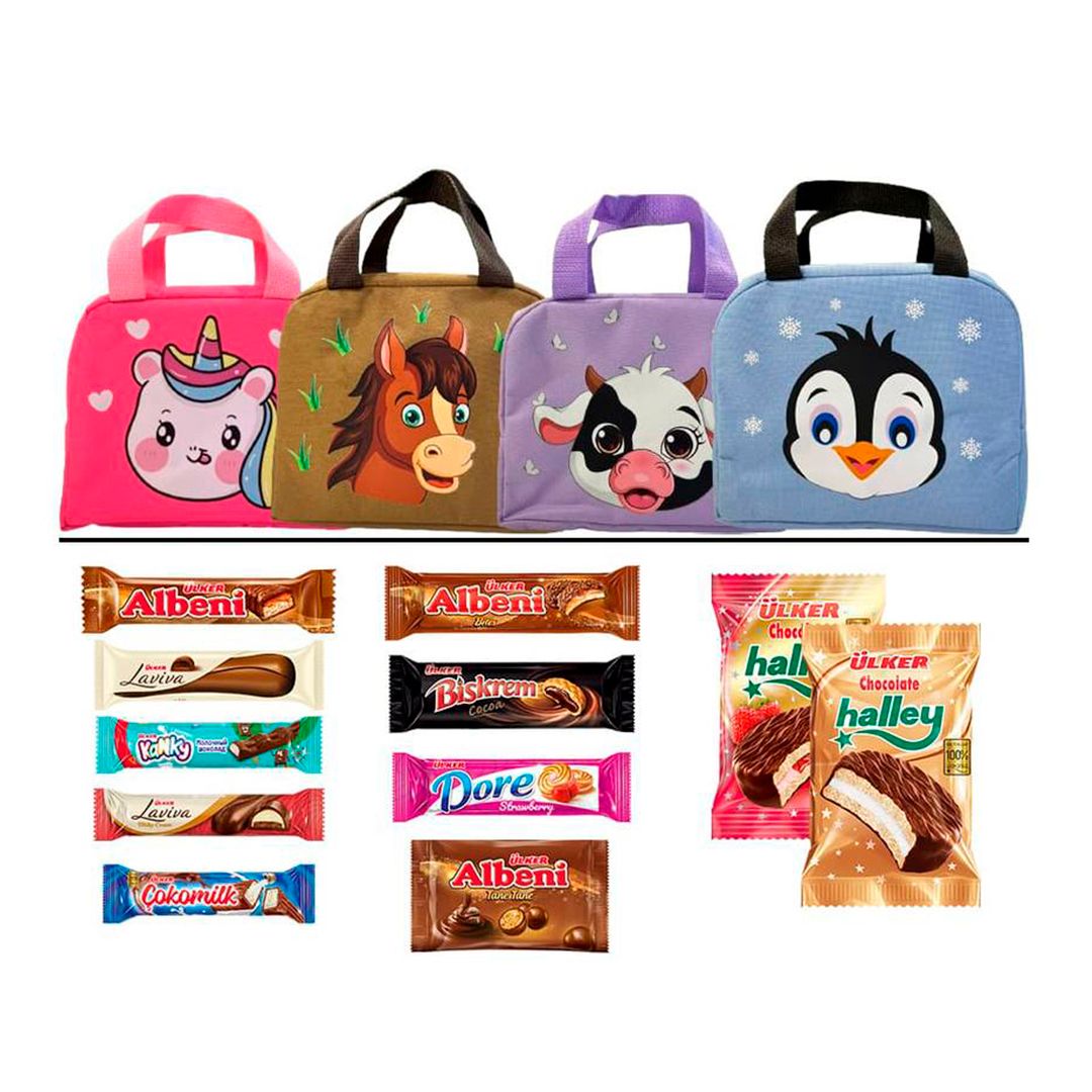 Жаңа жылдық сыйлық Ulker Термосөмке "Жаңа жылыңызбен!", 600 гр, ассорти / Жаңа жылдық сыйлықтар №5