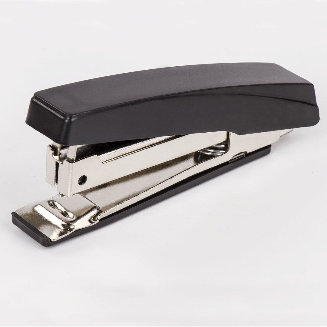 Настольный органайзер Staff "Минидеск", 10 предметов, вращающийся, черный / Подставка с наполнением №2