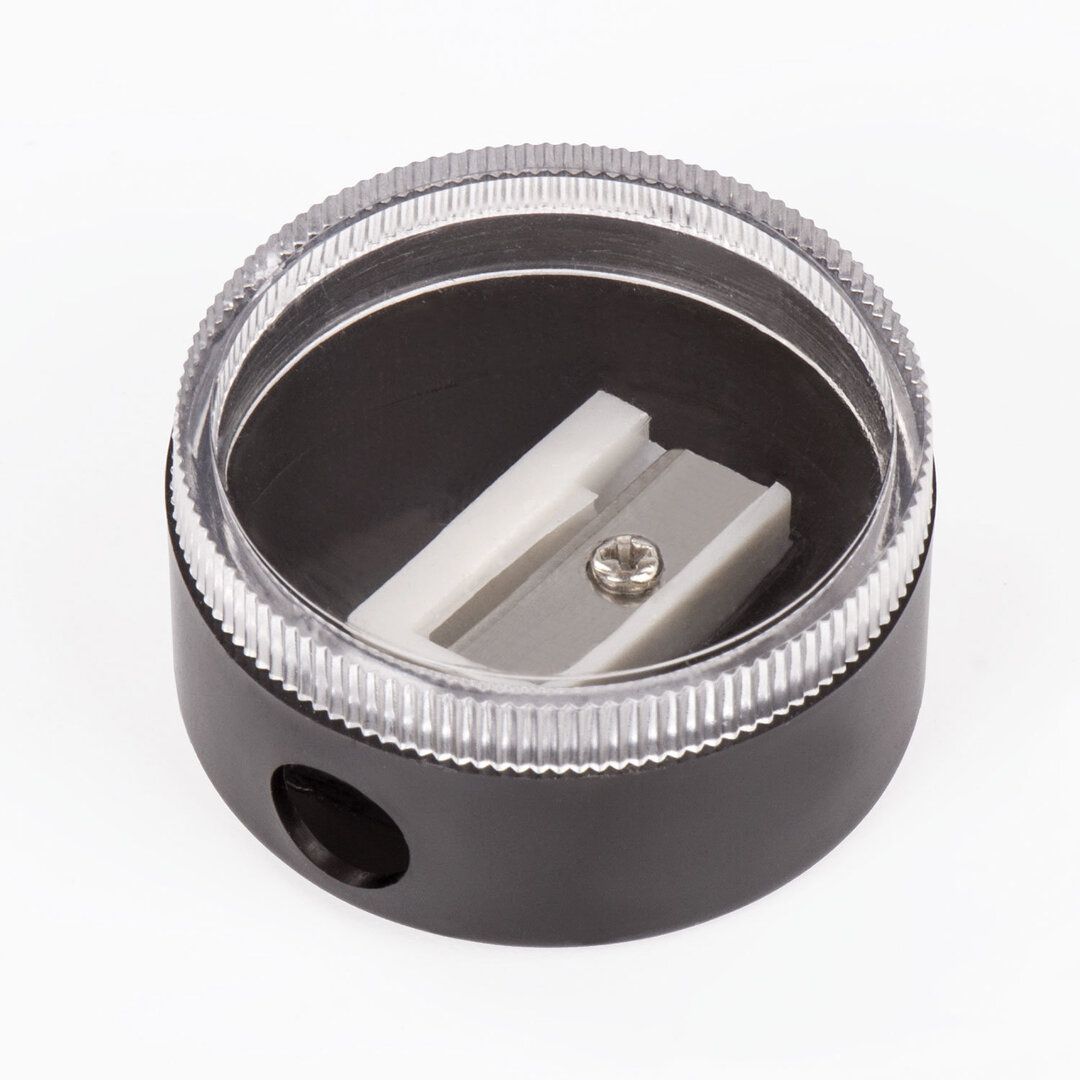 Настольный органайзер Staff "Минидеск", 10 предметов, вращающийся, черный / Подставка с наполнением №8