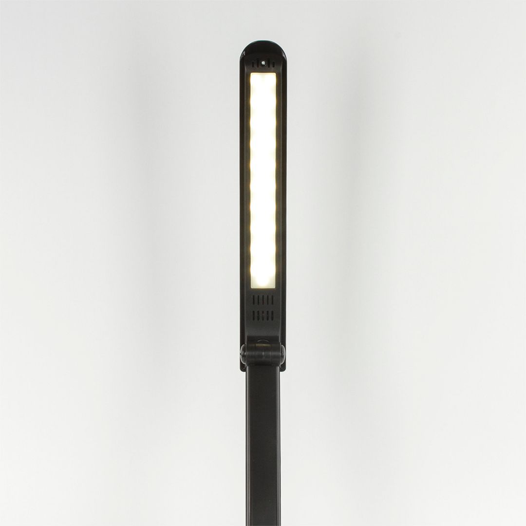 Светильник настольный Sonnen PH-307, на подставке, пластиковый корпус, LED, черный / Светильники настольные №4