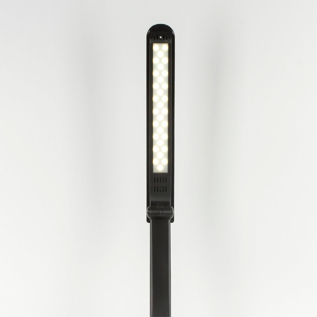 Светильник настольный Sonnen PH-307, на подставке, пластиковый корпус, LED, черный / Светильники настольные №3