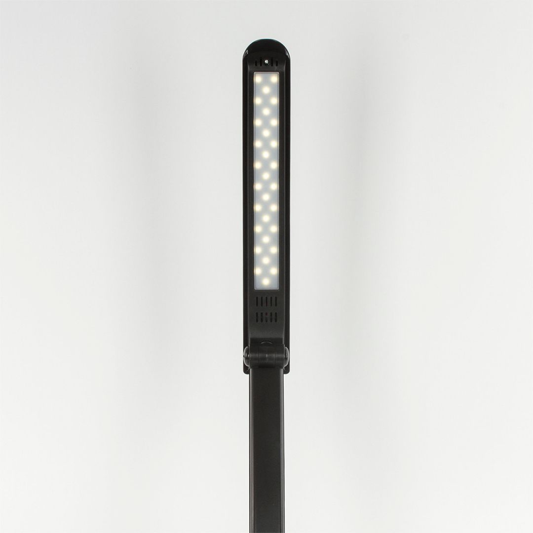 Светильник настольный Sonnen PH-307, на подставке, пластиковый корпус, LED, черный / Светильники настольные №5