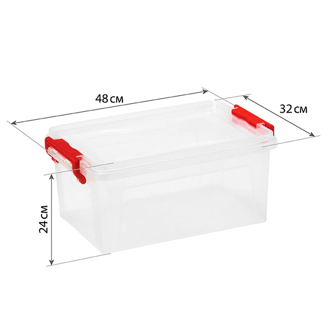 Сақтауға арналған жәшік-контейнер IDEA, 25 л, пластик, мөлдір / Қоқыс контейнерлері мен шелектері №2 oe.kz Сақтауға арналған жәшік-контейнер IDEA, 25 л, пластик, мөлдір / Қоқыс контейнерлері мен шелектері №2