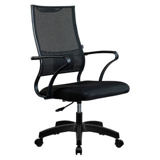 Басқарушы креслосы Метта Sit Air B2-290K, мата, торлы, қара / Басқарушыларға арналған креслолар