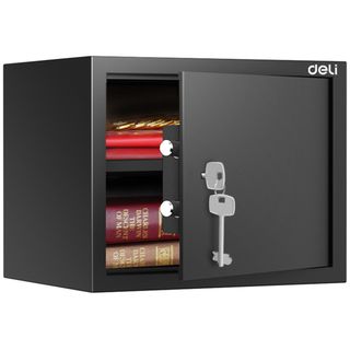 Сейф Deli "ET563", ключевой, 300*380*300 мм, 10,5 кг / Сейфы