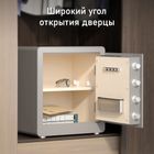 Жиһаз сейф Deli "AE102", биометриялық + электронды код, 600*420*340 мм, 34 кг