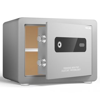 Cейф Deli "AE100", биометриялық + электронды код, 400*310*300 мм, 14 кг / Сейфтер