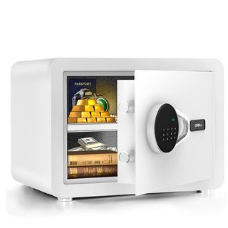 Сейф Deli "ET541", электронды код + ключ, 250*350*250 мм, 8,5 кг / Сейфтер