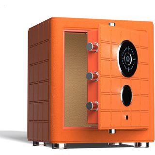 Сейф Deli "AE690-Z", биометрический + электронный код + ключ, 470*400*360 мм, 38 кг / Сейфы