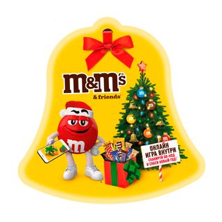 Жаңа жылдық сыйлық M&M's and Friends "Қоңырау", 168 гр / Жаңа жылдық сыйлықтар