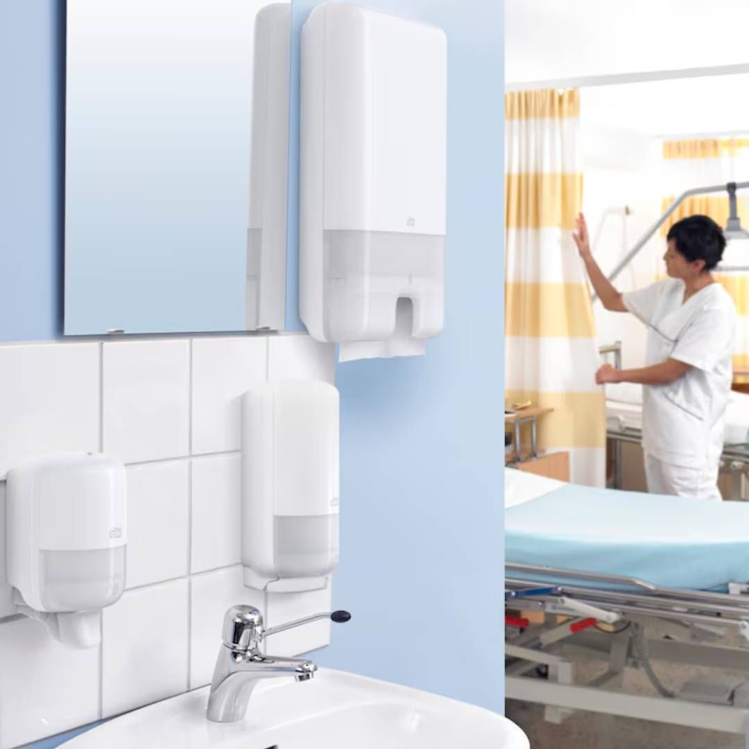 Қағаз сүлгілер Tork "Xpress", 190 дана, 2 қабатты, 23*21 см, Z-бүктелу, ақ / Диспенсерлерге арналған сүлгілер №6