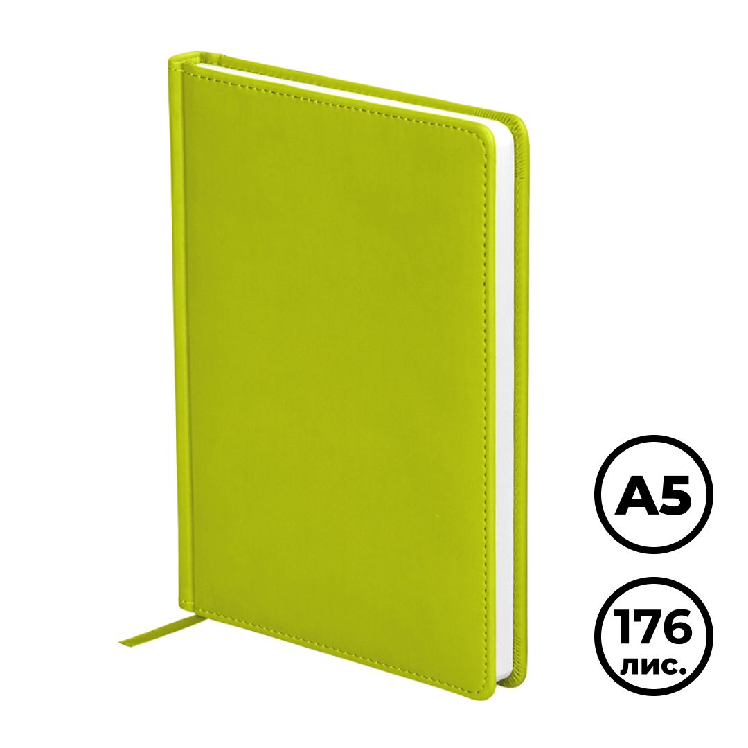 Ежедневник датированный OfficeSpace "Winner", 2023 г., А5, 176 л, салатовый / Ежедневники датированные