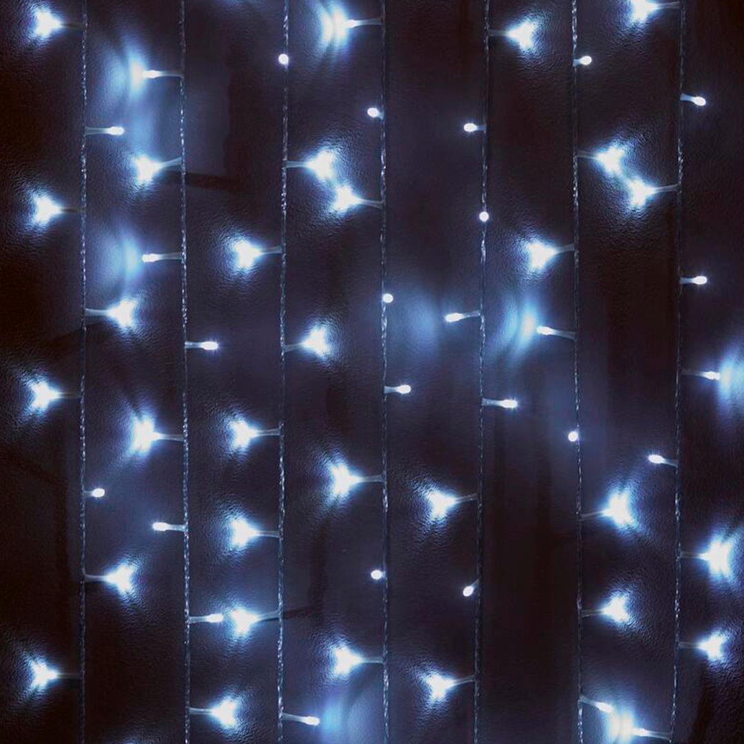 Электрогирлянда светодиодная, 100 ламп, холодный белый, 8 режимов, 6 м, IP20 / Подарки и сувениры №2 oe.kz Электрогирлянда светодиодная, 100 ламп, холодный белый, 8 режимов, 6 м, IP20 / Подарки и сувениры №2