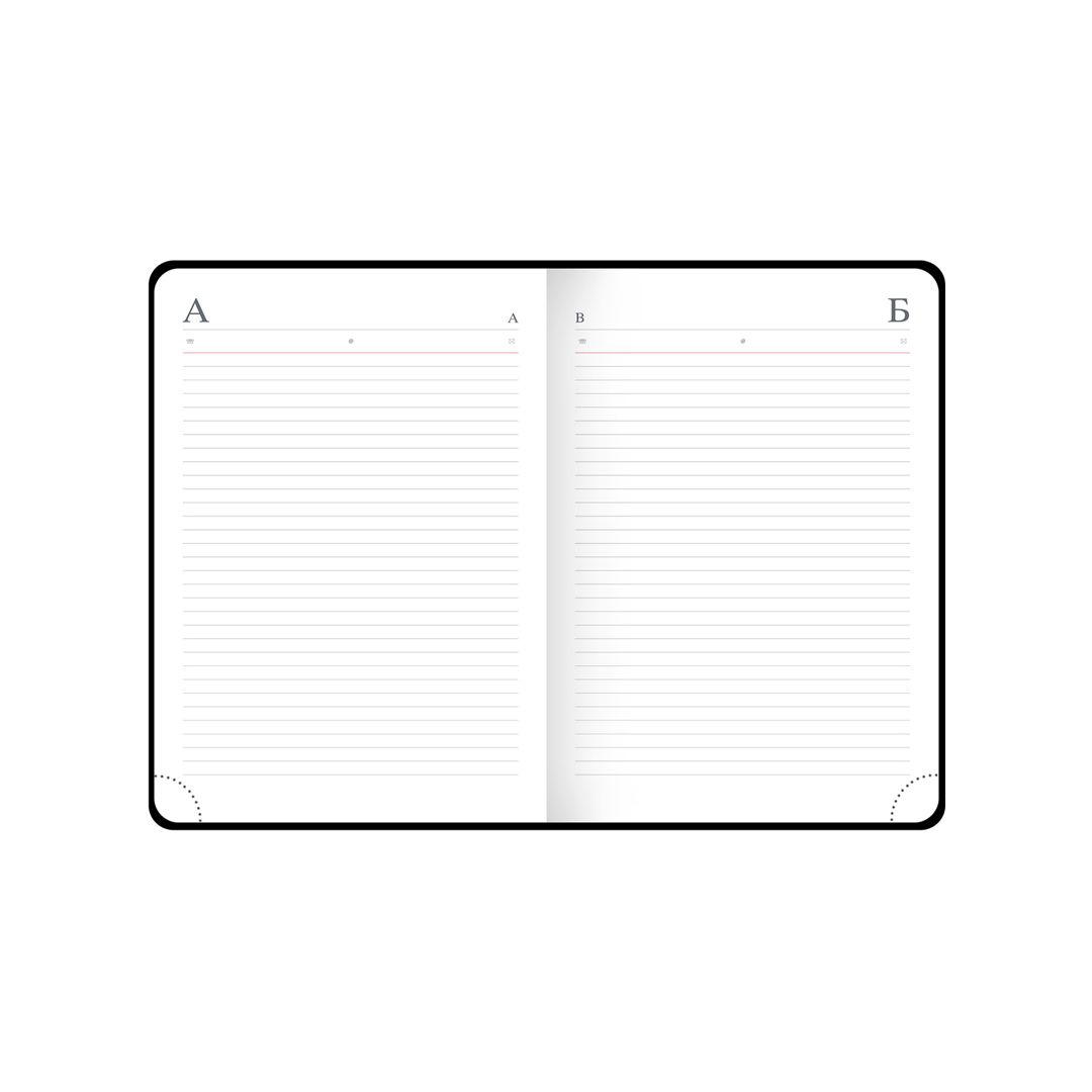 Ежедневник датированный OfficeSpace "Ariane", 2023 г., А5, 176 л, синий / Ежедневники датированные №4