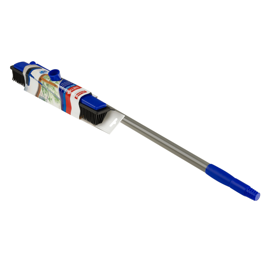 Щетка с резиновой щетиной и сгоном OfficeClean Professional, рукоятка 72-120 см / Веники, щетки, совки №2