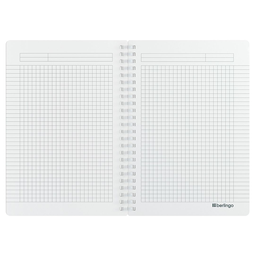 Бизнес-дәптер Berlingo "Soft Touch Pro", A5, 80 парақ, тор көз, силиконды шиыршықта, сұр / Дәптерлер №3 oe.kz Бизнес-дәптер Berlingo "Soft Touch Pro", A5, 80 парақ, тор көз, силиконды шиыршықта, сұр / Дәптерлер №3