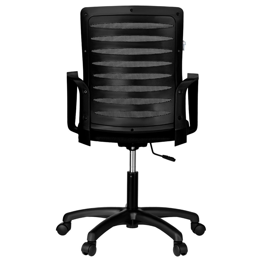 Қызметкерлер креслосы Helmi HL-M16 "Webstar", мата, торлы, қара / Қызметкерлерге арналған креслолар №4