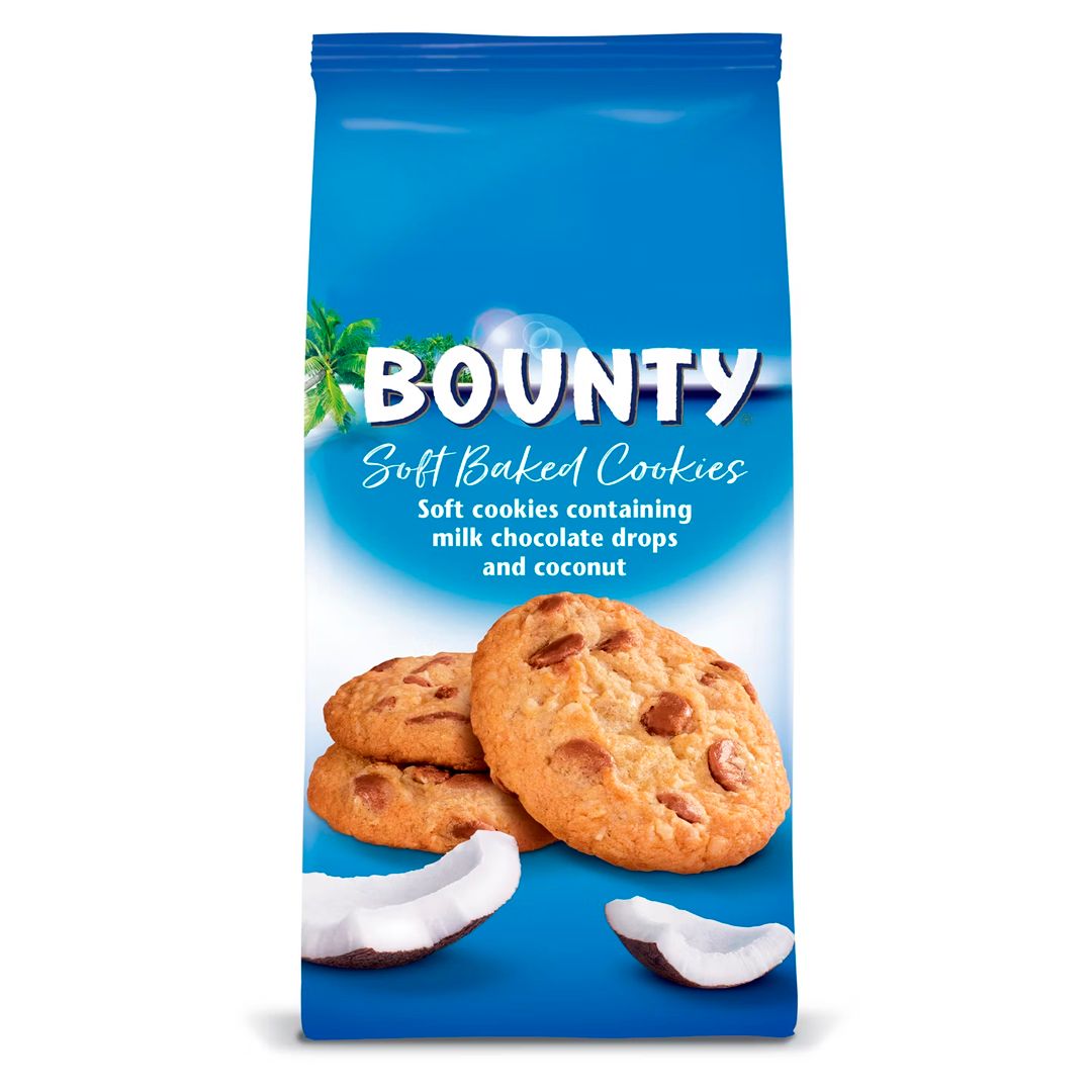 Печенье Bounty "Soft Baked Cookies", 180 гр