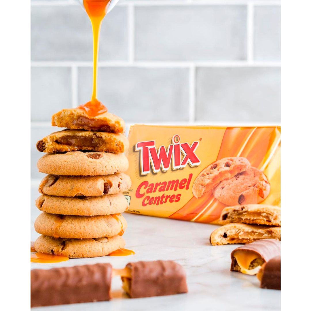 Печенье Twix "Caramel Centres", 144 гр