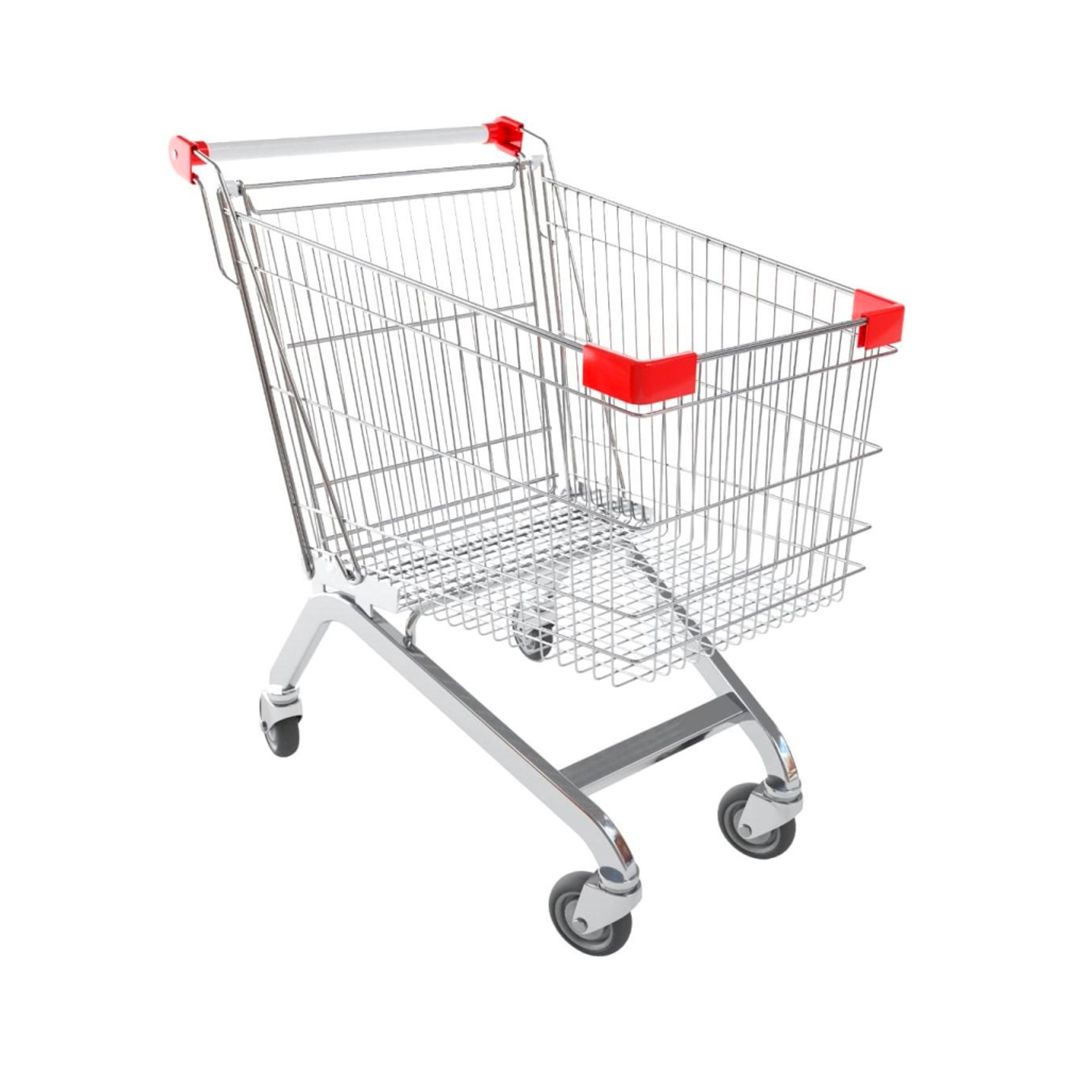 Сауда арбасы "SM_ А 60", 60 литр, күміс-қызыл / Жүк арбалары oe.kz Сауда арбасы "SM_ А 60", 60 литр, күміс-қызыл / Жүк арбалары