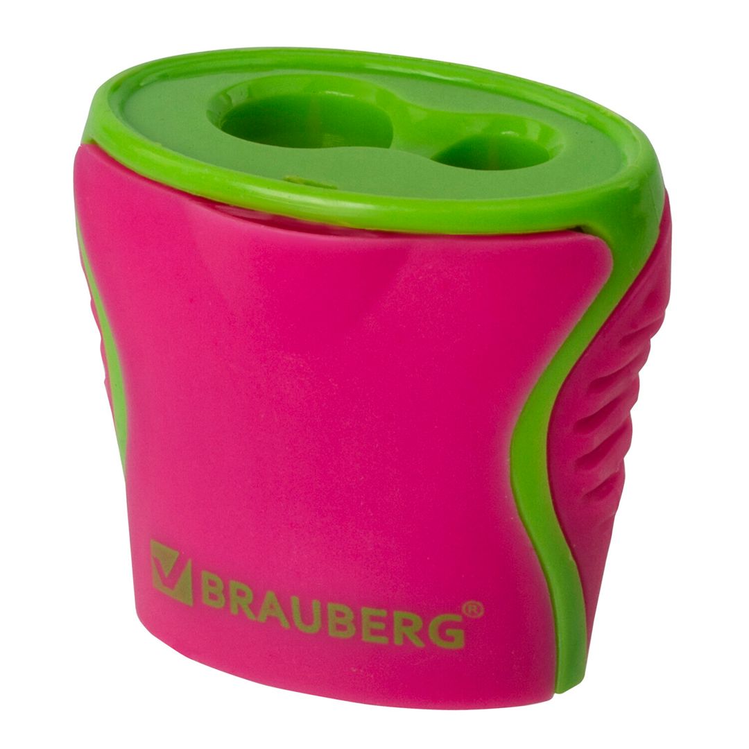 Ұштағыш Brauberg "Mix Dual", контейнермен, екі тесігі бар, ассорти, баға бір дана үшін / Ұштағыштар №3 oe.kz Ұштағыш Brauberg "Mix Dual", контейнермен, екі тесігі бар, ассорти, баға бір дана үшін / Ұштағыштар №3