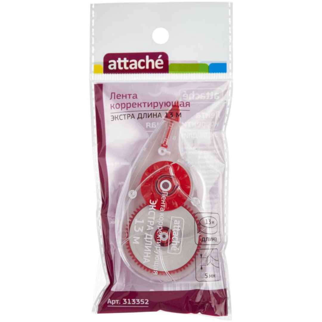 Түзеткіш лента Attache, 5 мм, ұзындығы 13 м / Түзеткіш ленталар №2