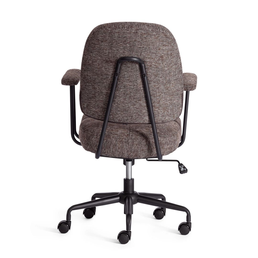 Қызметкерлер креслосы City-Low, мата, қара-сұр / Қызметкерлерге арналған креслолар №4